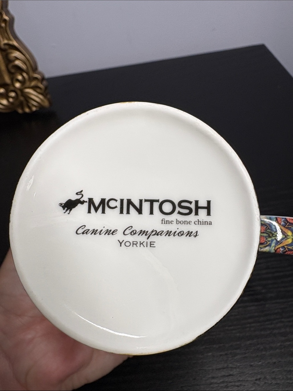 McIntosh Bone China Yorkie Mug - Picture 4 of 8